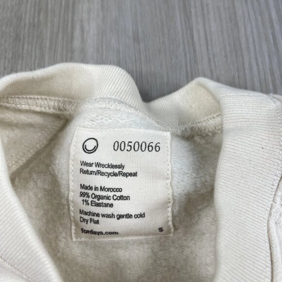 For Days Cream For Better Days Crewneck Sweatshirt Youth Kids Size S Small - Picture 6 of 12